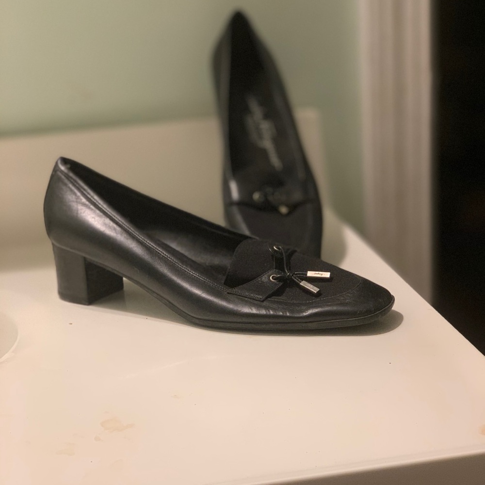 Ferragamo kitten heels